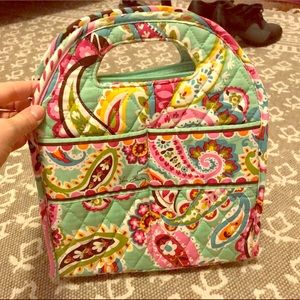 Vera Bradley Lunch Tote in retired Tutti Frutti
